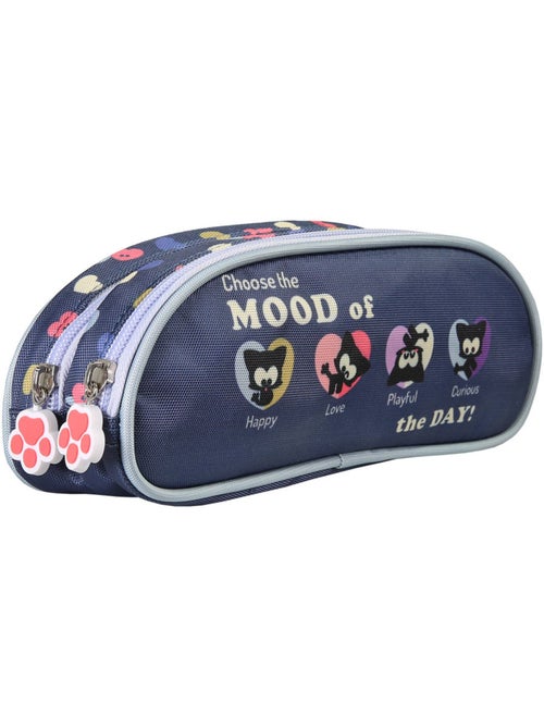 Estuche perro y gato – chacha judía 2 compartimentos – 22 cm - Kiabi
