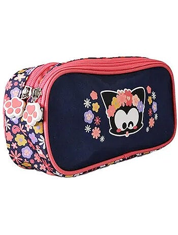 Estuche perro y gato – rectangular chacha 2 compartimentos – 22 cm