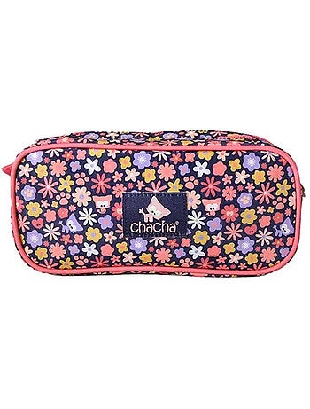 Estuche perro y gato – rectangular chacha 2 compartimentos – 22 cm
