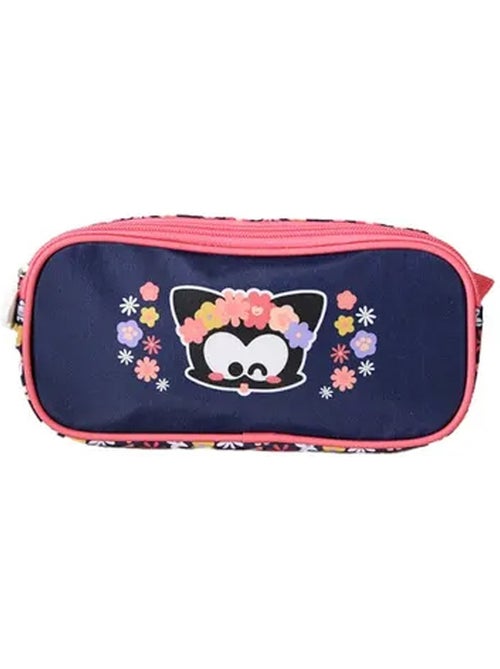 Estuche perro y gato – rectangular chacha 2 compartimentos – 22 cm - Kiabi