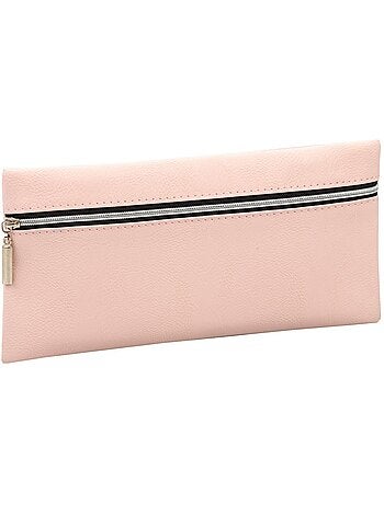 Estuche plano de polipiel 22 cm