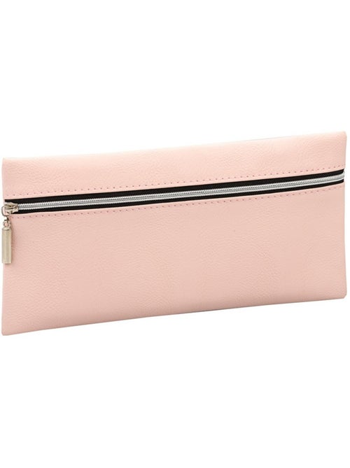Estuche plano de polipiel 22 cm - Kiabi Estuche plano de polipiel 22 cm - Kiabi