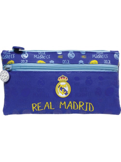 Estuche plano real madrid de tejido 2 compartimentos - Kiabi Estuche plano real madrid de tejido 2 compartimentos - Kiabi