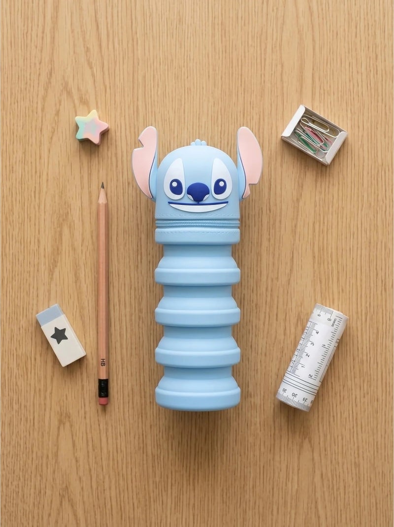 Estuche portalápices resistente stitch disney Azul - Kiabi