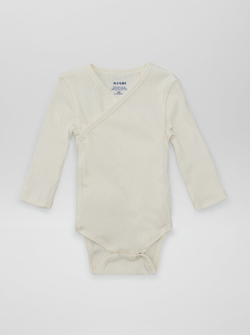 Estuche recién nacido unisex 'New born in the family' - 6 piezas BEIGE - Kiabi