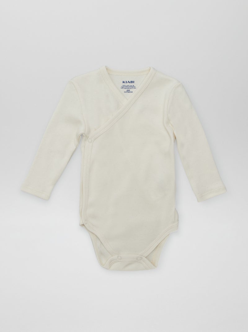 Estuche recién nacido unisex 'New born in the family' - 6 piezas BEIGE - Kiabi