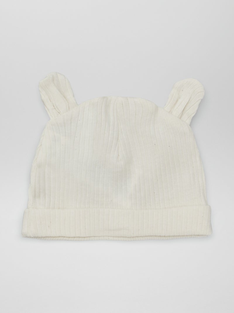 Estuche recién nacido unisex 'New born in the family' - 6 piezas BEIGE - Kiabi