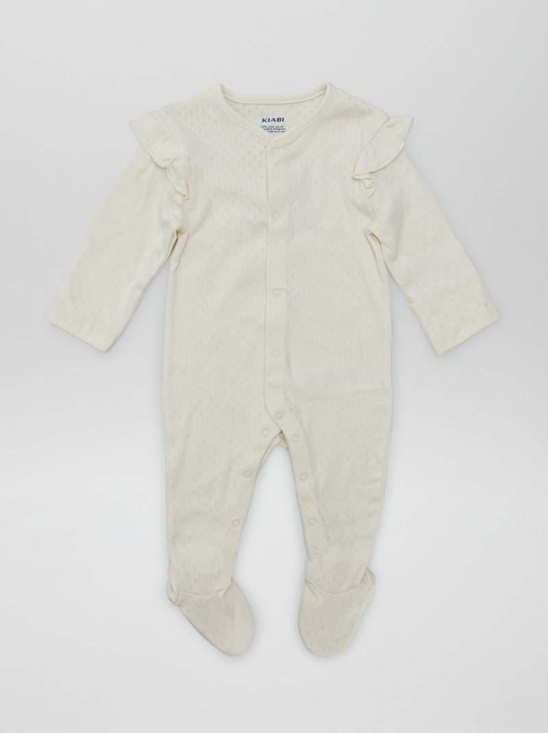 Estuche recién nacido unisex 'New born in the family' - 6 piezas BEIGE - Kiabi