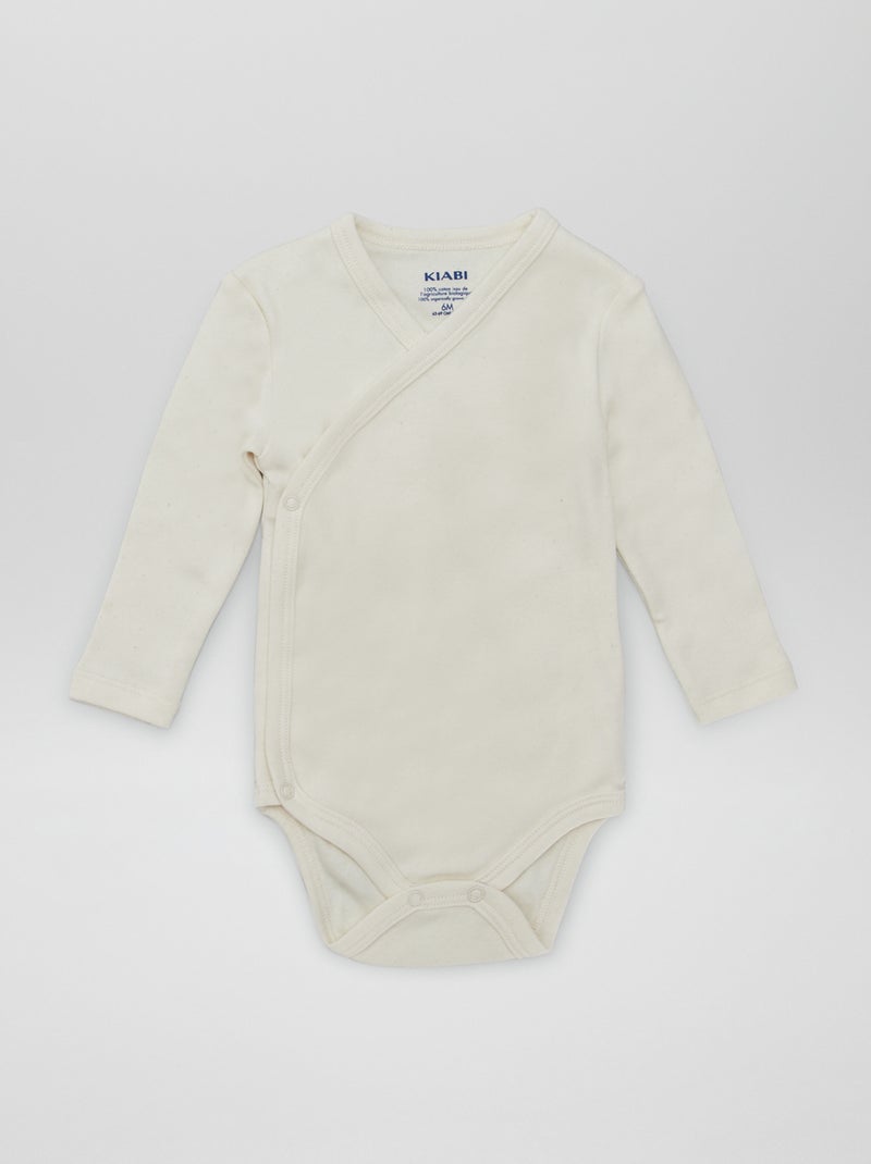 Estuche recién nacido unisex 'New born in the family' - 6 piezas BEIGE - Kiabi