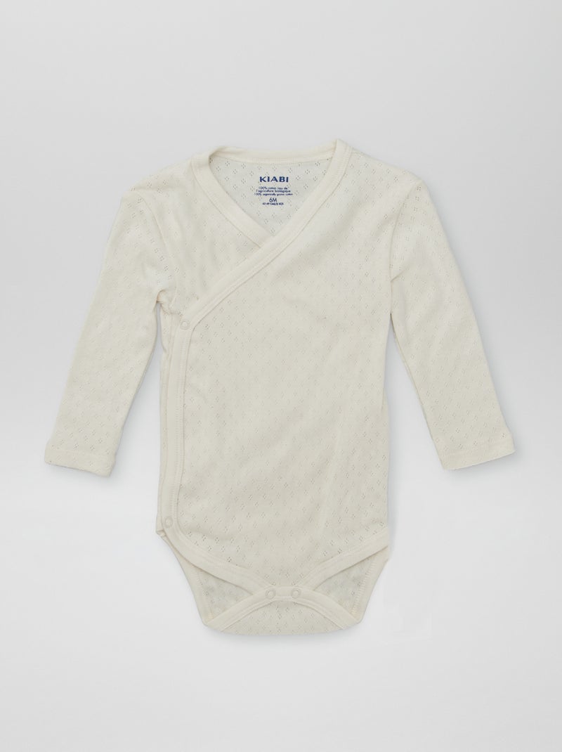 Estuche recién nacido unisex 'New born in the family' - 6 piezas BEIGE - Kiabi
