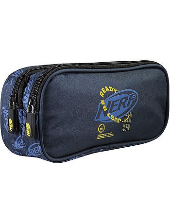 Estuche – rectangular 2 compartimentos – 22 cm – nerf