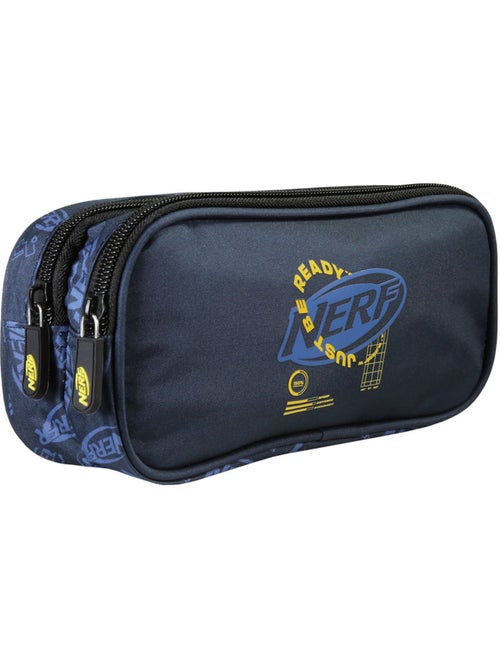 Estuche – rectangular 2 compartimentos – 22 cm – nerf - Kiabi Estuche – rectangular 2 compartimentos – 22 cm – nerf - Kiabi