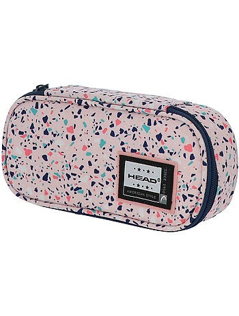 Estuche rectangular 2 compartimentos 'american style' – 22 cm – head