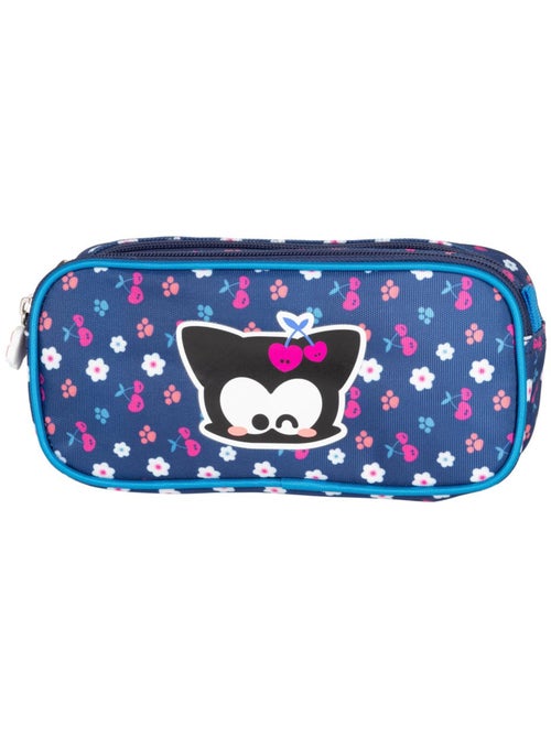 Estuche rectangular 2 compartimentos con cremallera 'chacha cherry' – chacha - Kiabi