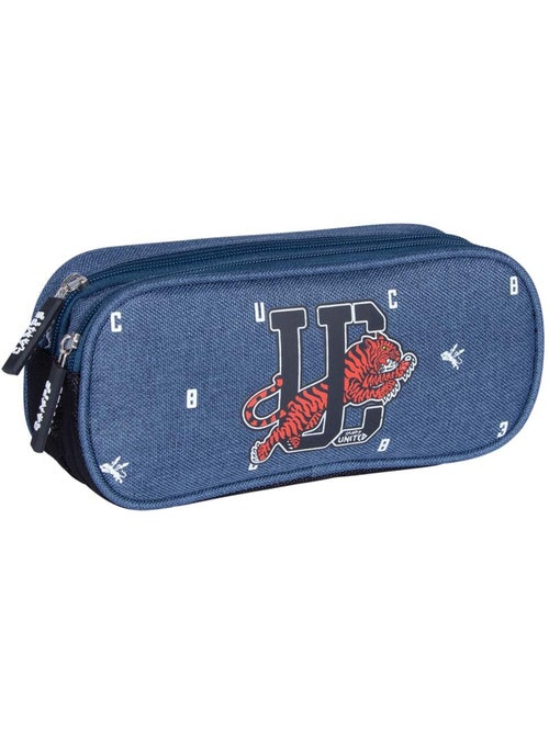 Estuche rectangular 2 compartimentos 'lost tiger' 22 cm – camps - Kiabi Estuche rectangular 2 compartimentos 'lost tiger' 22 cm – camps - Kiabi
