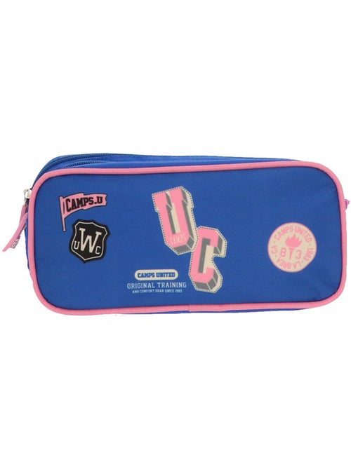 Estuche rectangular 22 cm con 2 compartimentos con cremallera – camps - Kiabi Estuche rectangular 22 cm con 2 compartimentos con cremallera – camps - Kiabi
