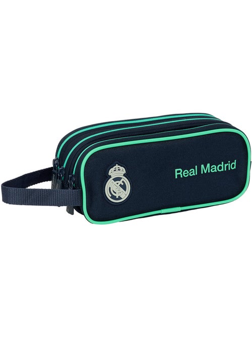 Estuche rectangular 3 compartimentos con cremallera real madrid safta 21 x 8 x 7 cm - Kiabi Estuche rectangular 3 compartimentos con cremallera real madrid safta 21 x 8 x 7 cm - Kiabi