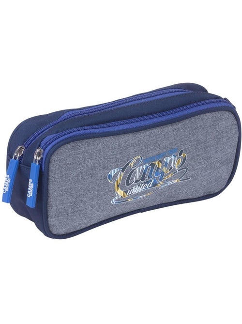 Estuche rectangular camps 2 compartimentos con cremallera 22 cm – unlimited - Kiabi Estuche rectangular camps 2 compartimentos con cremallera 22 cm – unlimited - Kiabi