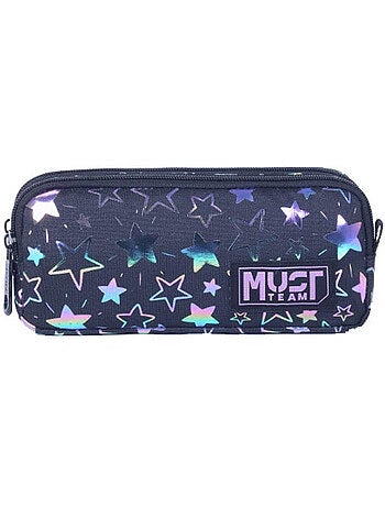 Estuche rectangular cmp estrella energy must – 2 compartimentos con cremallera cmp