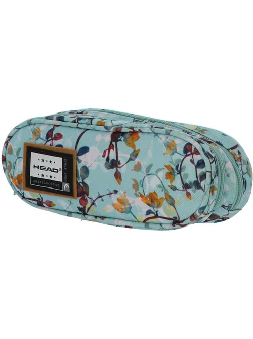 Estuche rectangular con cremallera head – 2 compartimentos 22 cm - Kiabi Estuche rectangular con cremallera head – 2 compartimentos 22 cm - Kiabi