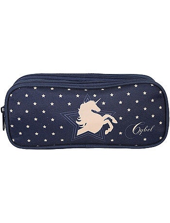 Estuche rectangular cybel unicornio 23 cm