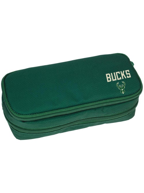 Estuche rectangular de tela con doble cremallera nba basket usa milwaukee bucks - Kiabi Estuche rectangular de tela con doble cremallera nba basket usa milwaukee bucks - Kiabi