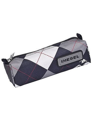 Estuche rectangular diesel de jacquard - 1 compartimento - 22 cm
