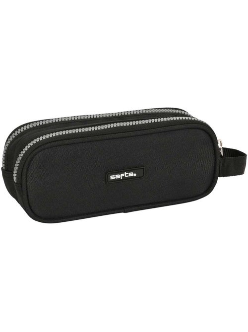 Estuche rectangular doble compartimento positive vibes estilo camuflaje 20 cm - Kiabi Estuche rectangular doble compartimento positive vibes estilo camuflaje 20 cm - Kiabi