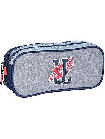 Estuche rectangular 'dynamic' 2 compartimentos con cremallera 22 cm – camps