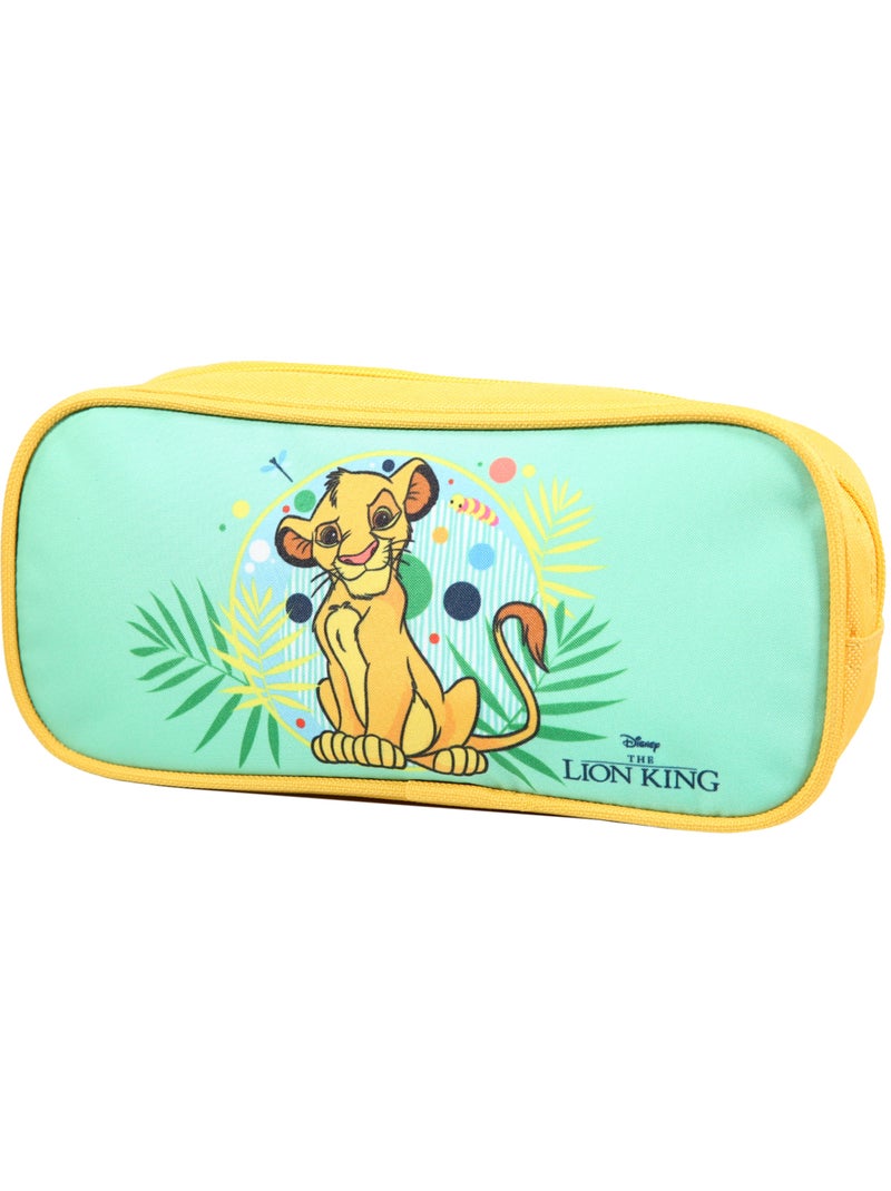 Estuche rectangular el rey león 23 cm Verde - Kiabi