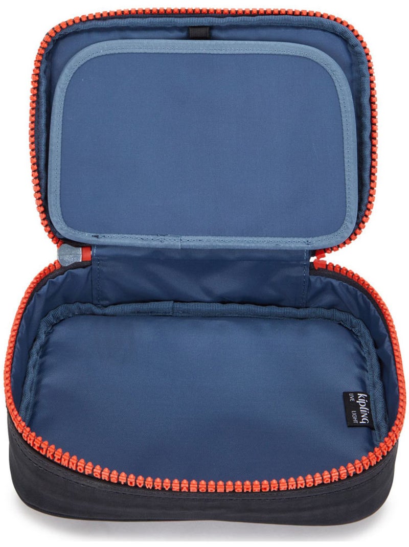Estuche rectangular kipling 100 pens iron letter fun 21 cm - gran capacidad Negro Rojo - Kiabi