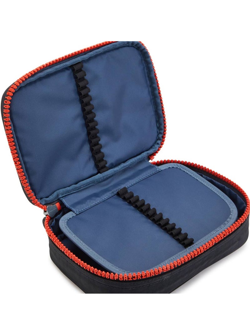 Estuche rectangular kipling 100 pens iron letter fun 21 cm - gran capacidad Negro Rojo - Kiabi