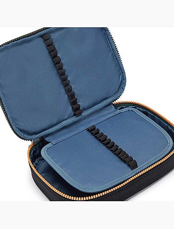 Estuche rectangular kipling 100 pens tree house 21 cm - gran capacidad