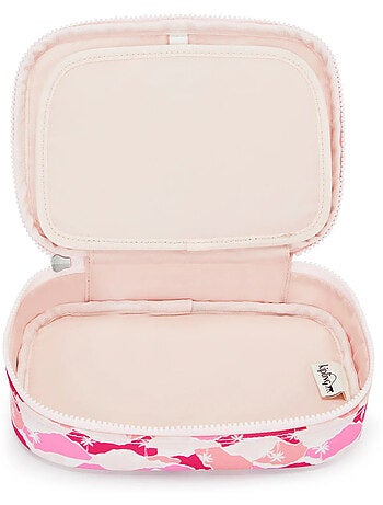 Estuche rectangular kipling de nailon de gran capacidad