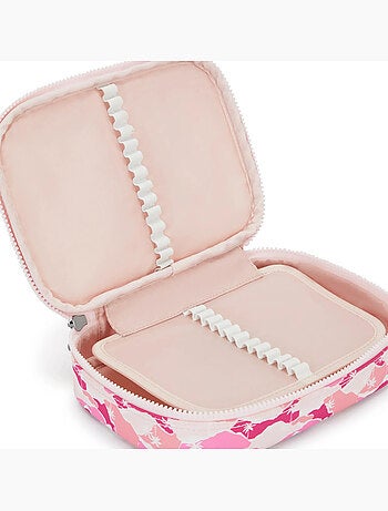 Estuche rectangular kipling de nailon de gran capacidad