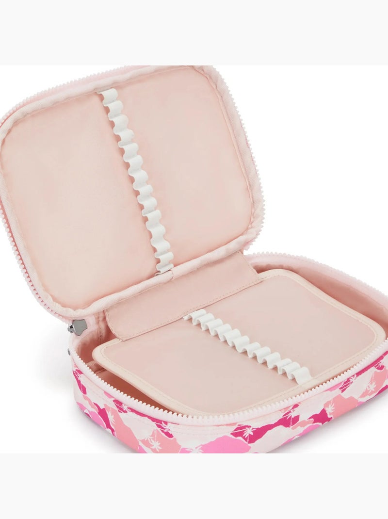 Estuche rectangular kipling de nailon de gran capacidad Rosa - Kiabi