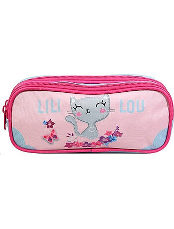 Estuche – rectangular lili lou gato 23 cm