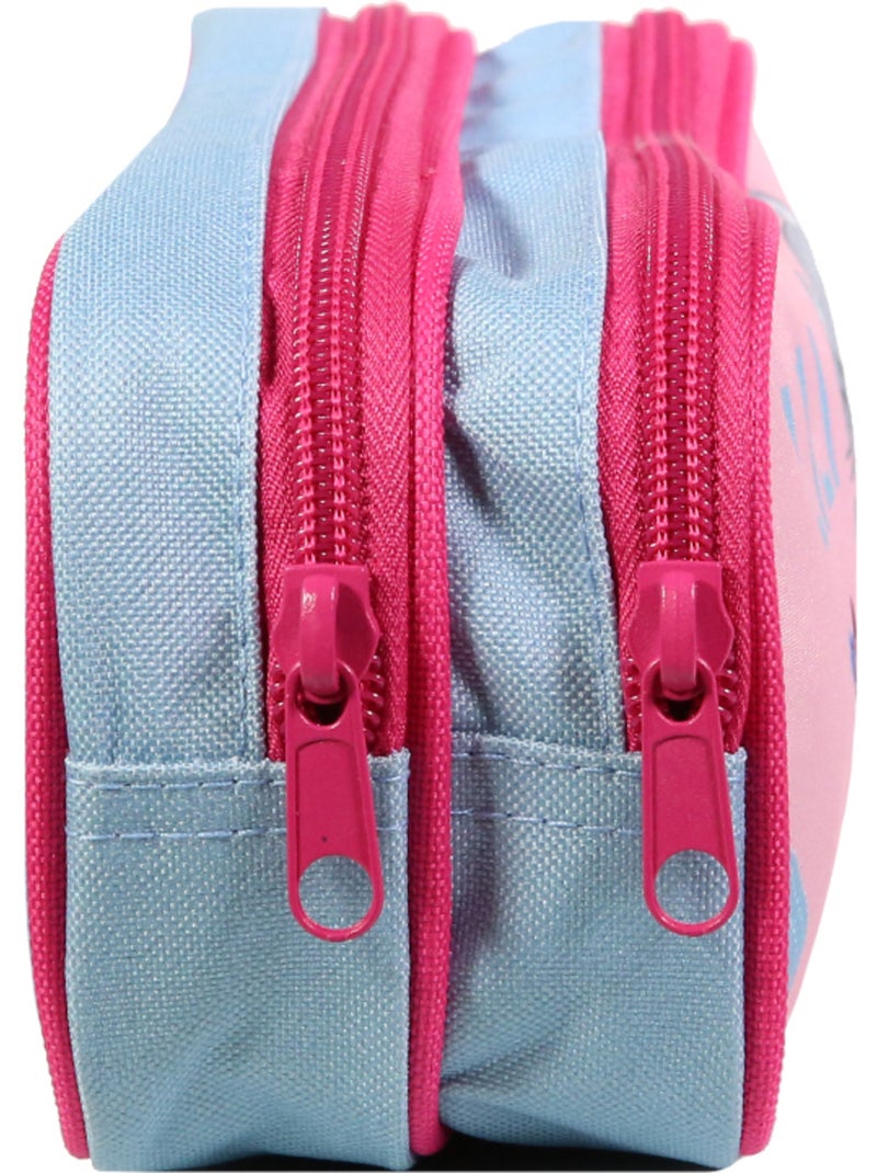 Estuche – rectangular lili lou gato 23 cm Rosa - Kiabi