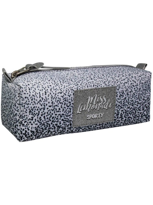 Estuche rectangular miss lemonade sporty de tejido moteado - Kiabi Estuche rectangular miss lemonade sporty de tejido moteado - Kiabi