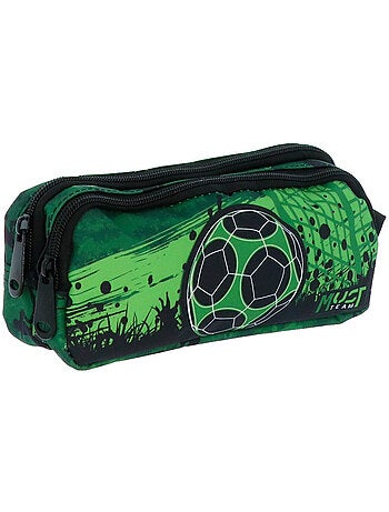 Estuche rectangular must de poliéster acolchado 2 compartimentos