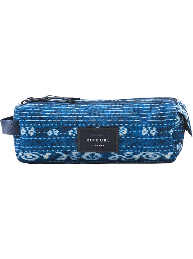 Estuche rectangular rip curl surf blue 2 compartimentos - calidad premium Azul - Kiabi