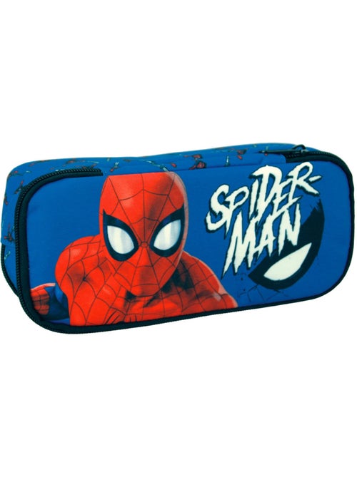 Estuche rectangular spider-man 2 compartimentos 23 cm - Kiabi Estuche rectangular spider-man 2 compartimentos 23 cm - Kiabi