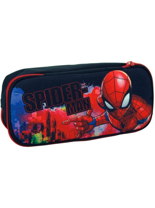 Estuche rectangular spider-man tejido flexible sonic 23 cm 2 compartimentos - Kiabi Estuche rectangular spider-man tejido flexible sonic 23 cm 2 compartimentos - Kiabi