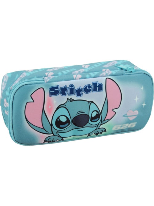 Estuche rectangular stitch lilo y stitch 2 compartimentos con cremallera 23 cm - Kiabi Estuche rectangular stitch lilo y stitch 2 compartimentos con cremallera 23 cm - Kiabi