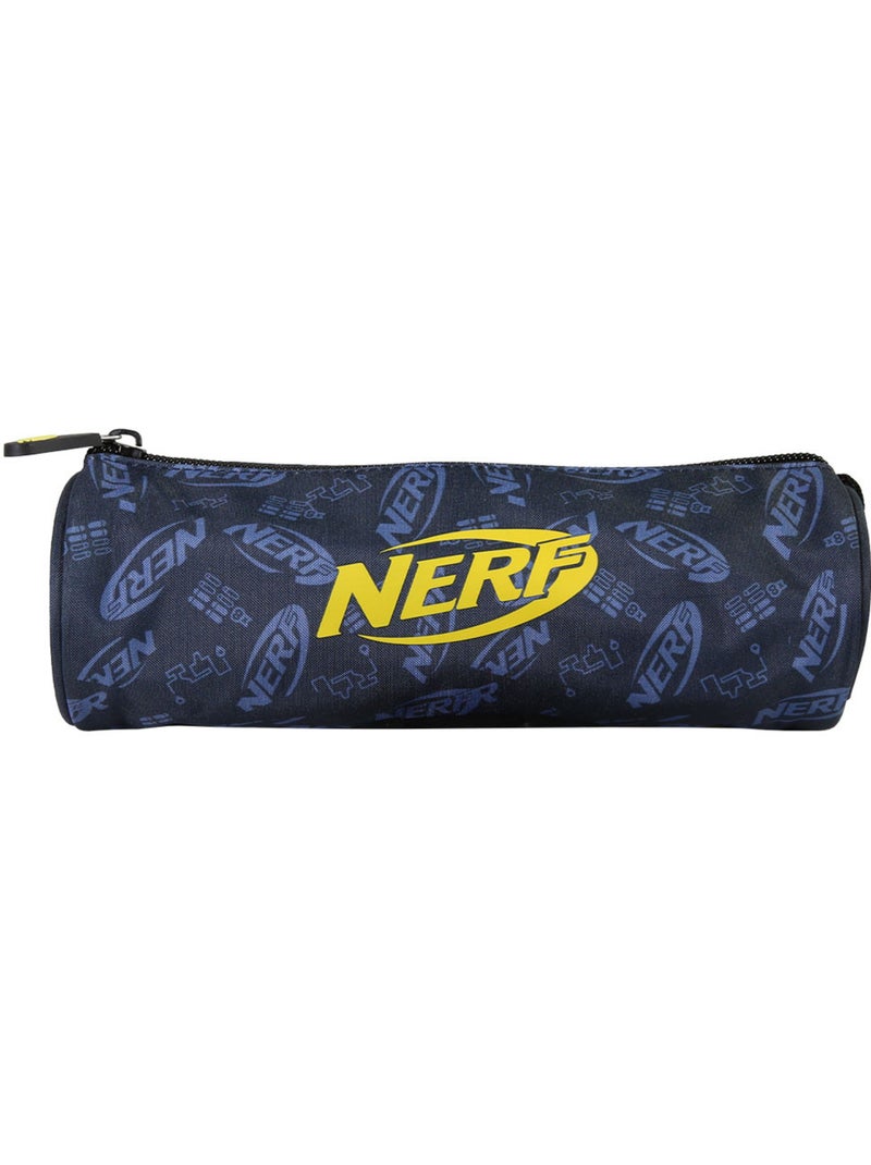 Estuche – redondo – 22 cm – nerf Azul Amarillo - Kiabi
