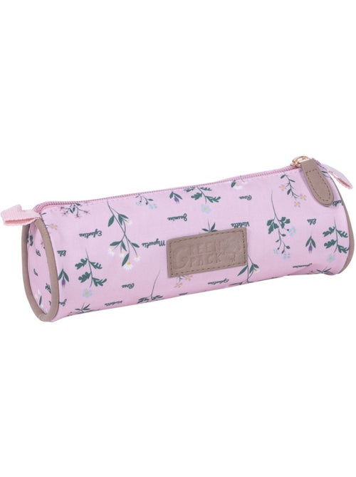 Estuche redondo botánico 22 cm cmp con cremallera, tejido textura dorada - Kiabi Estuche redondo botánico 22 cm cmp con cremallera, tejido textura dorada - Kiabi
