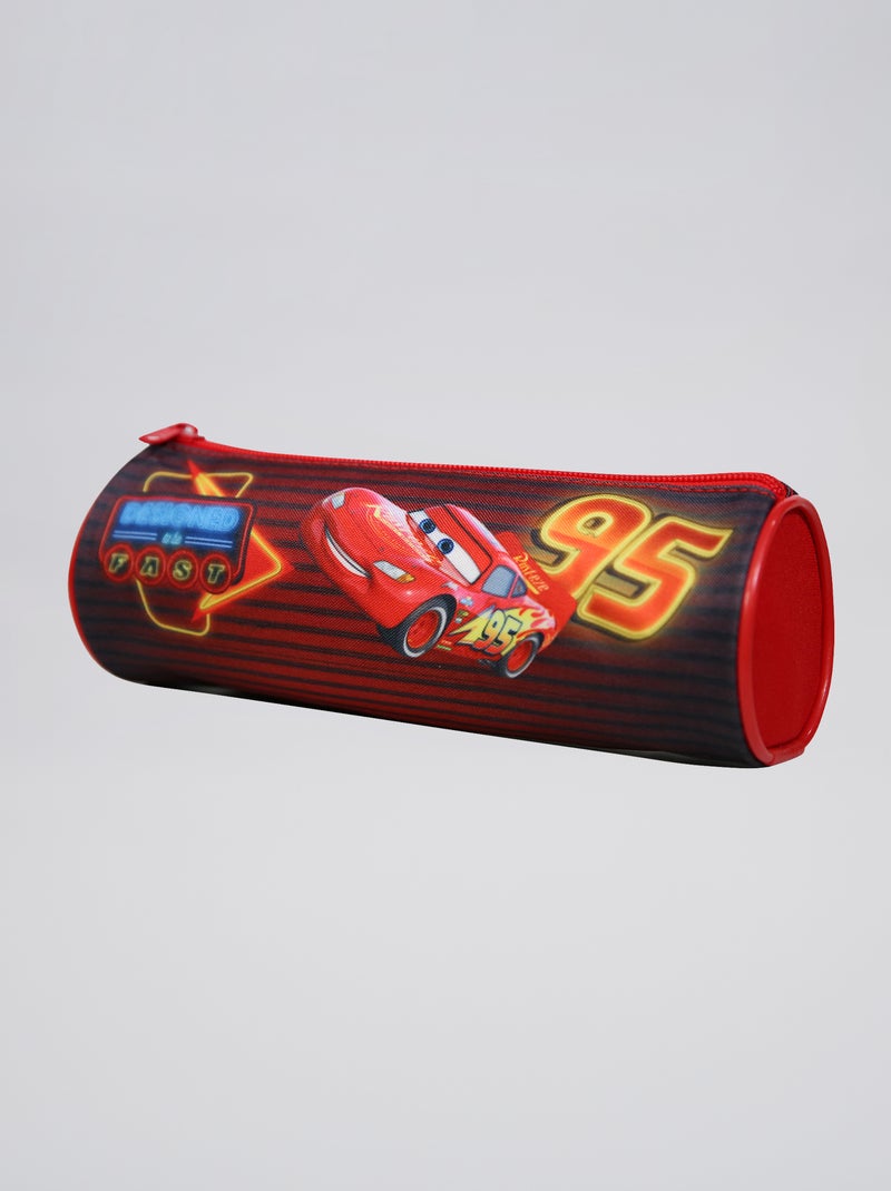 Estuche redondo 'Cars' rojo - Kiabi