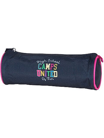 Estuche redondo cilíndrico camps con cremallera - 22 cm
