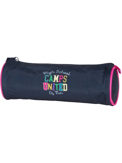 Estuche redondo cilíndrico camps con cremallera - 22 cm - Kiabi Estuche redondo cilíndrico camps con cremallera - 22 cm - Kiabi