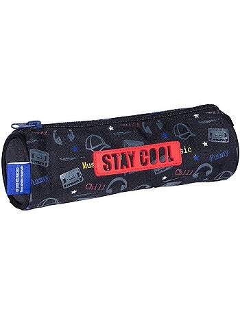 Estuche redondo cilíndrico con cremallera 1 compartimento 22 cm kip